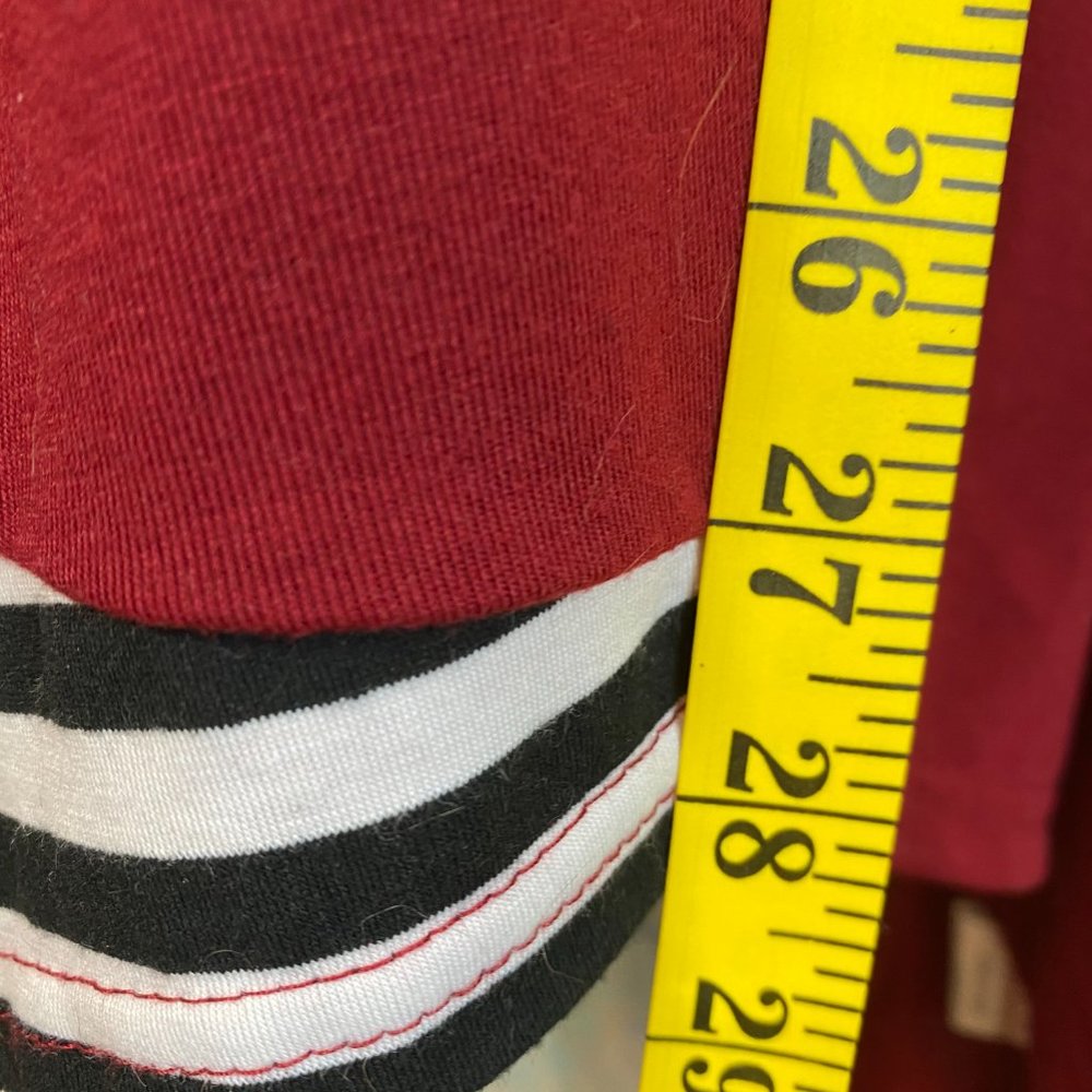 📌Xin Yi  Asymmetric Striped Tunic - long Shirt - Picture 9 of 15
